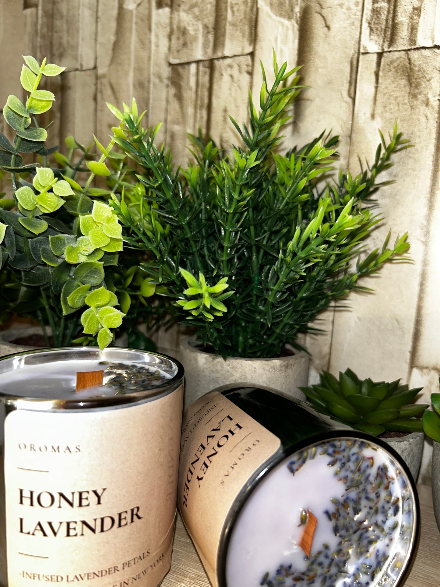 Honey Lavender 10oz soy wax candle