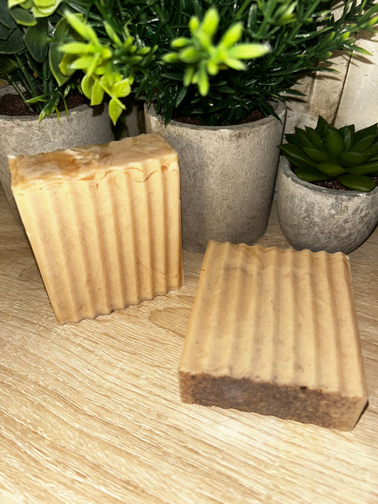 Cinnamon crunch soap bar